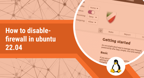 how to disable-firewall in ubuntu 22.04