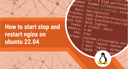 How to start stop and restart nginx on ubuntu 22.04