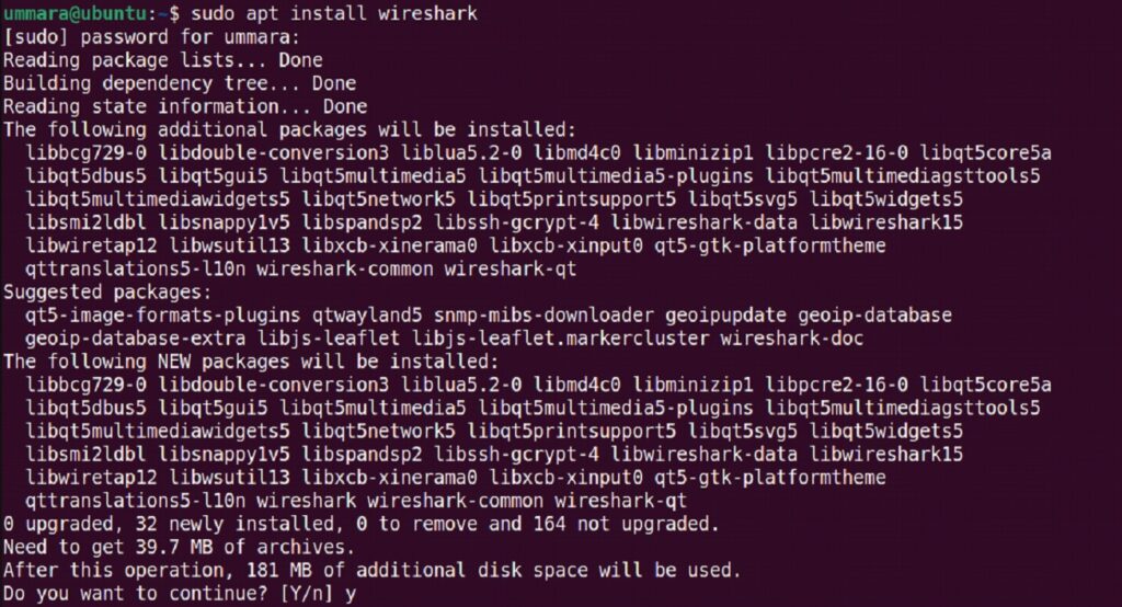 Install-Wireshark-Ubuntu