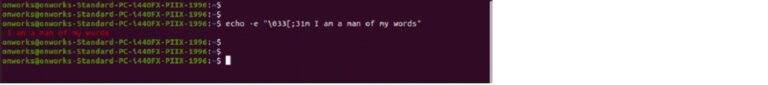 13 Examples of Echo Command in Linux - Linux Genie