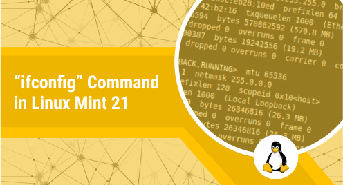 “ifconfig”-Command-Linux-Mint-21