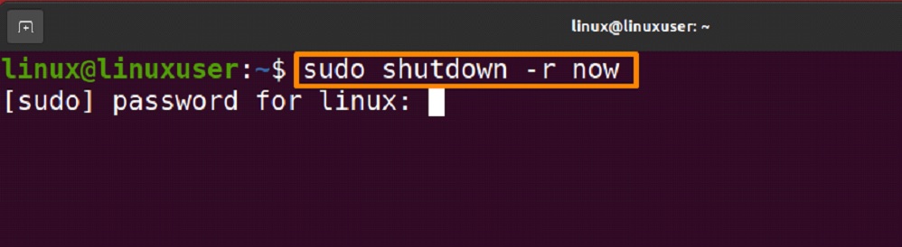 Restart-Ubuntu-from-Terminal