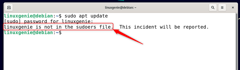 How To Add User To A Sudoers In Debian - Linux Genie