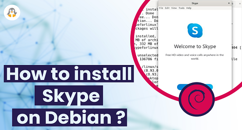 How to install Skype on Debian