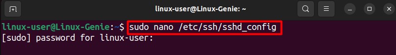 SSH Configuration File