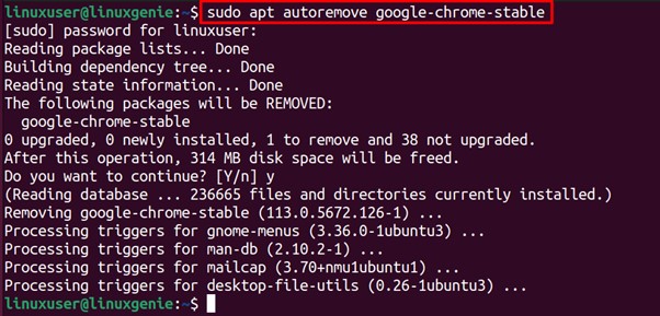 How to Update Google Chrome on Ubuntu 22.04? | linuxgenie.net
