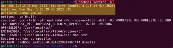 Install OpenSSL on Ubuntu 