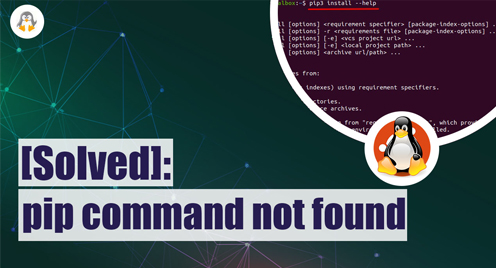 [Solved] “pip command not found”