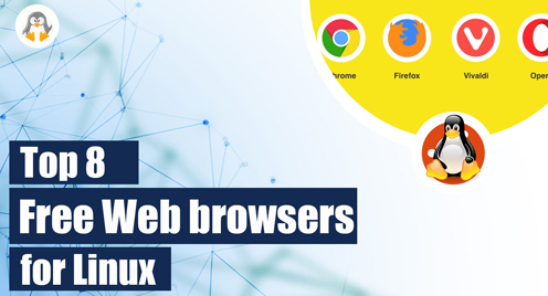 top free Web browsers linux