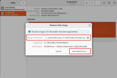 How to Create a Bootable USB with OpenSUSE Leap - Linux Genie