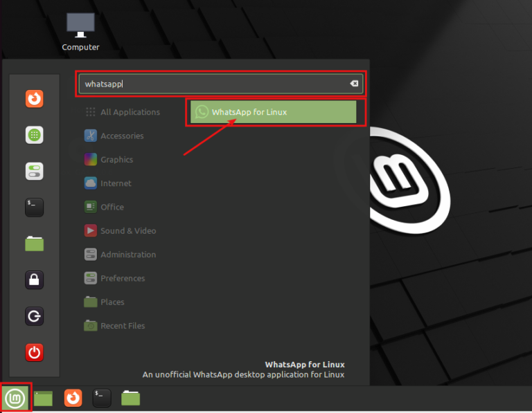 How to Run WhatsApp on Linux Mint LMDE - Linux Genie