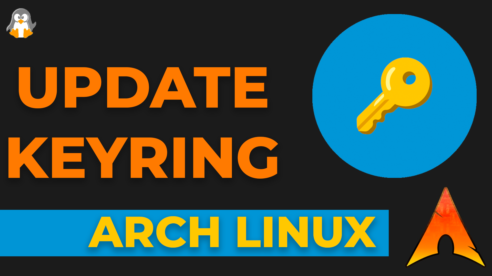 How to Update Keyring on Arch Linux?