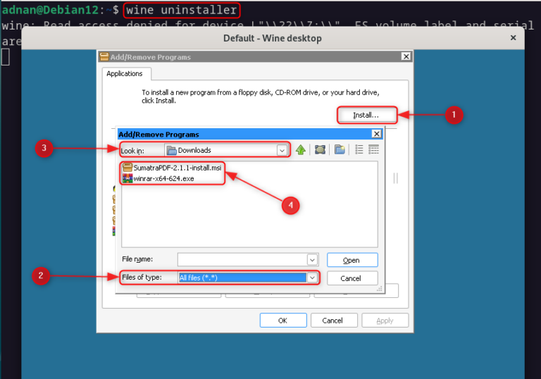 How to Install Wine 9 on Debian 12 - Linux Genie