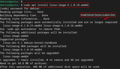 How to Upgrade Kernel on Debian 12? - Linux Genie
