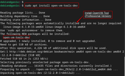 How to Install VMware Tools on Debian 12? - Linux Genie