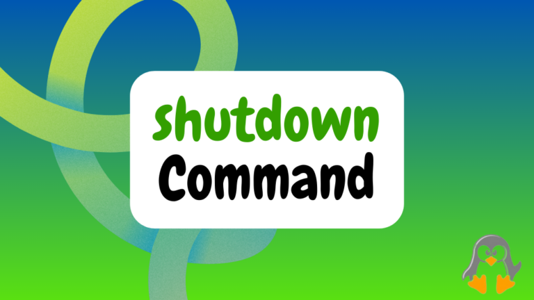 shutdown command in Linux - Linux Genie